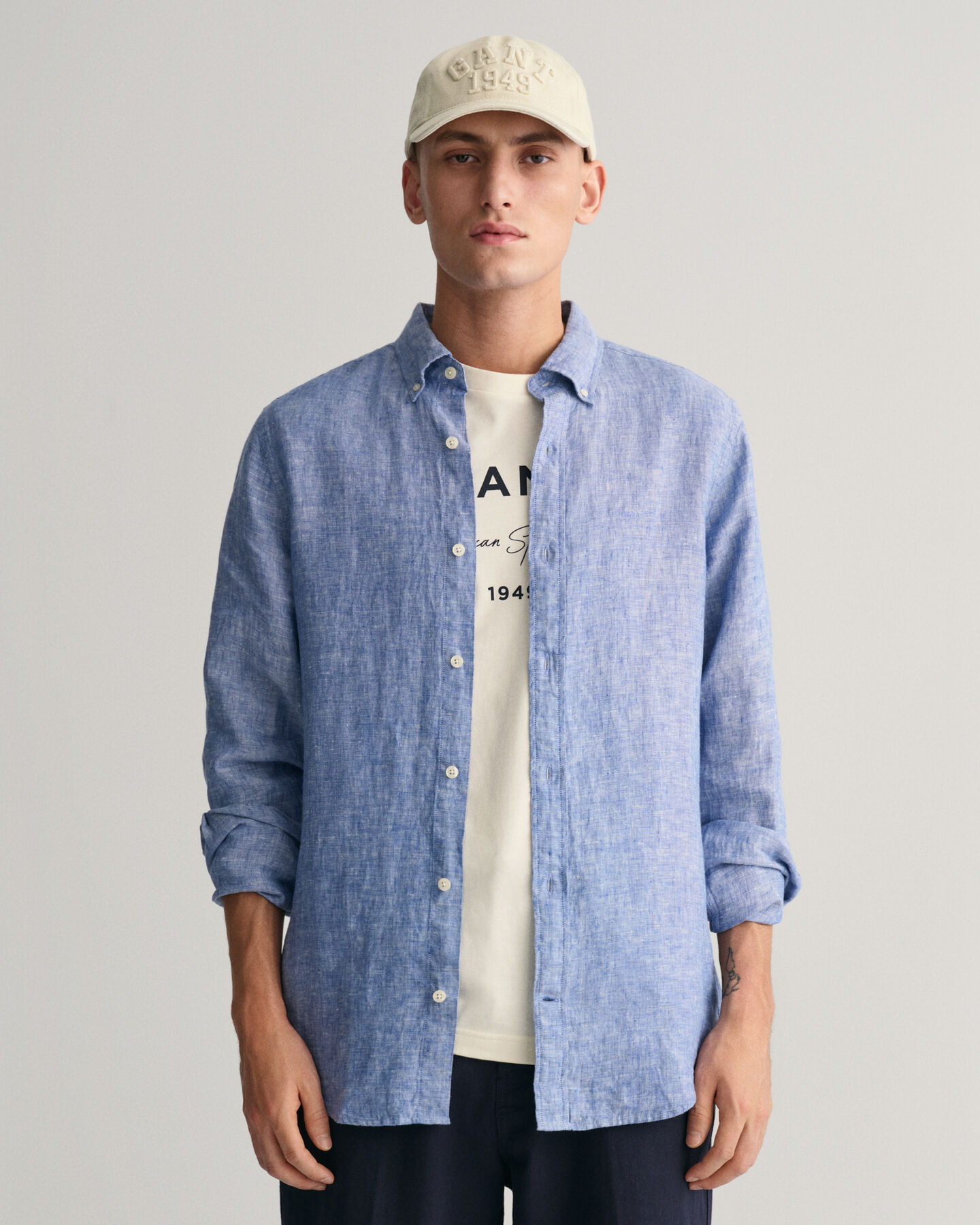 Slim Fit Linen Shirt