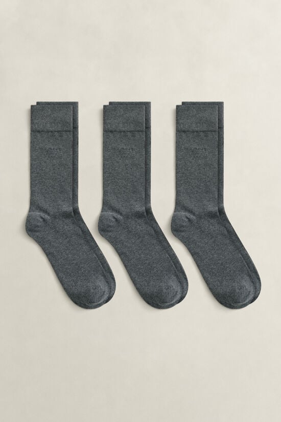 3-Pack Soft Cotton Socks