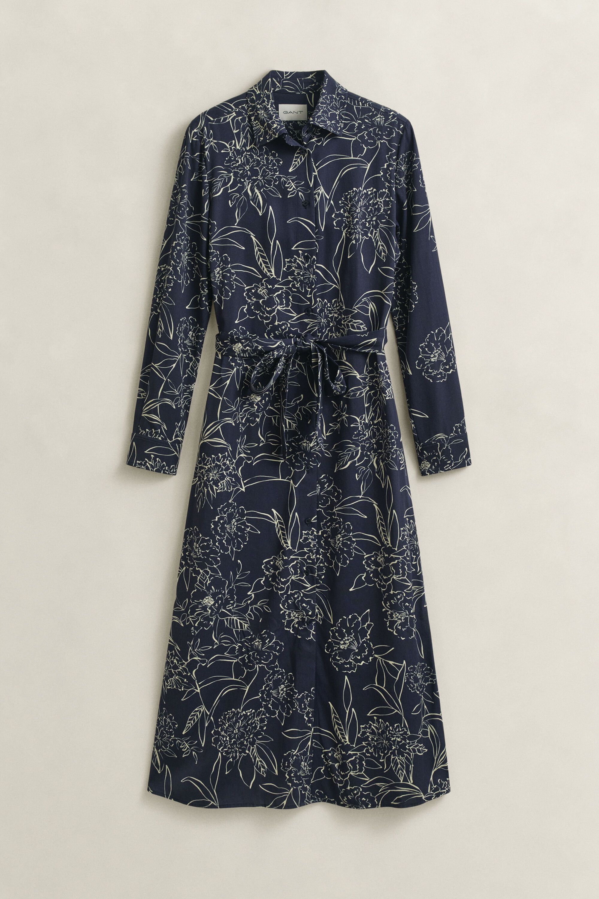 Floral Print Shirt Dress