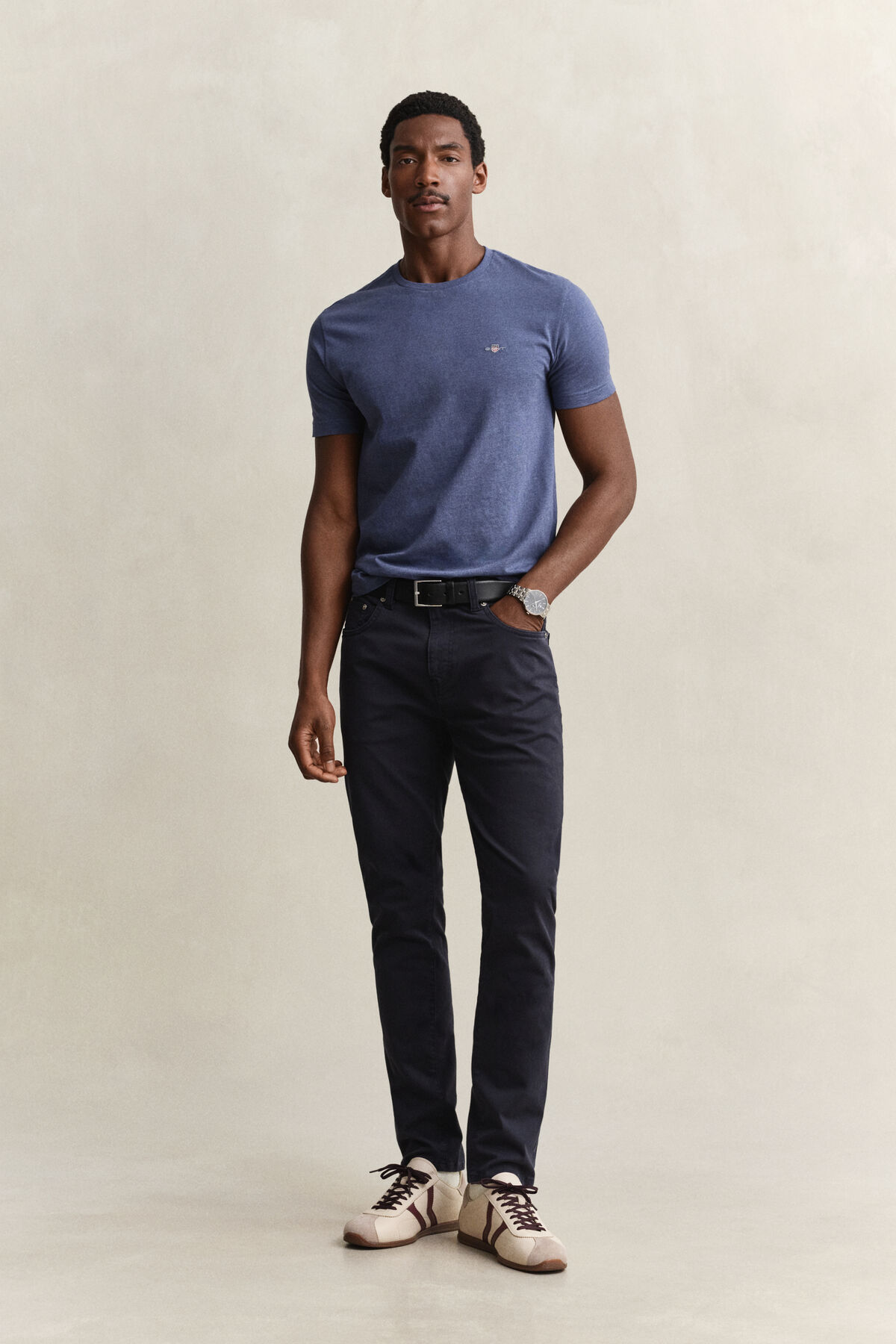 Slim Fit Desert Jeans — EVENING BLUE