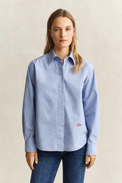 Relaxed Poplin Shirt — MISTY LAVENDER 6