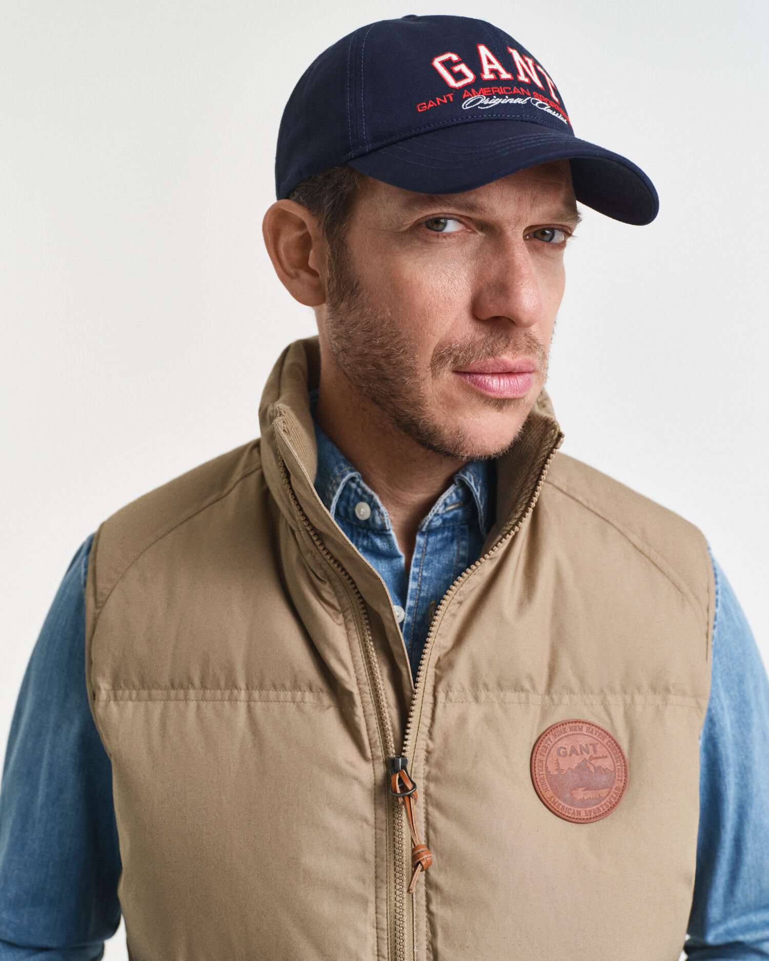 Cotton Mid Down Puffer Vest