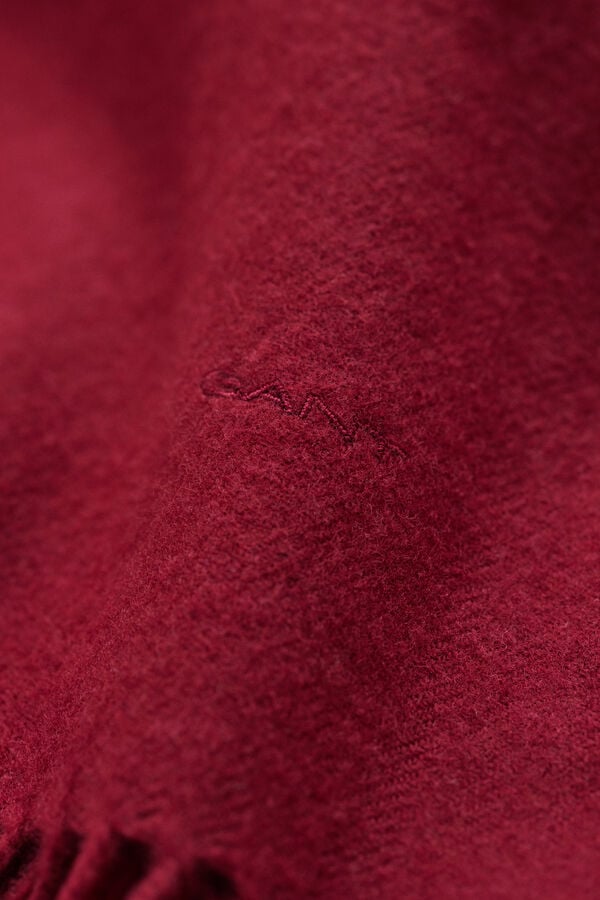 Wool Scarf — DEEP GRAPE WINE