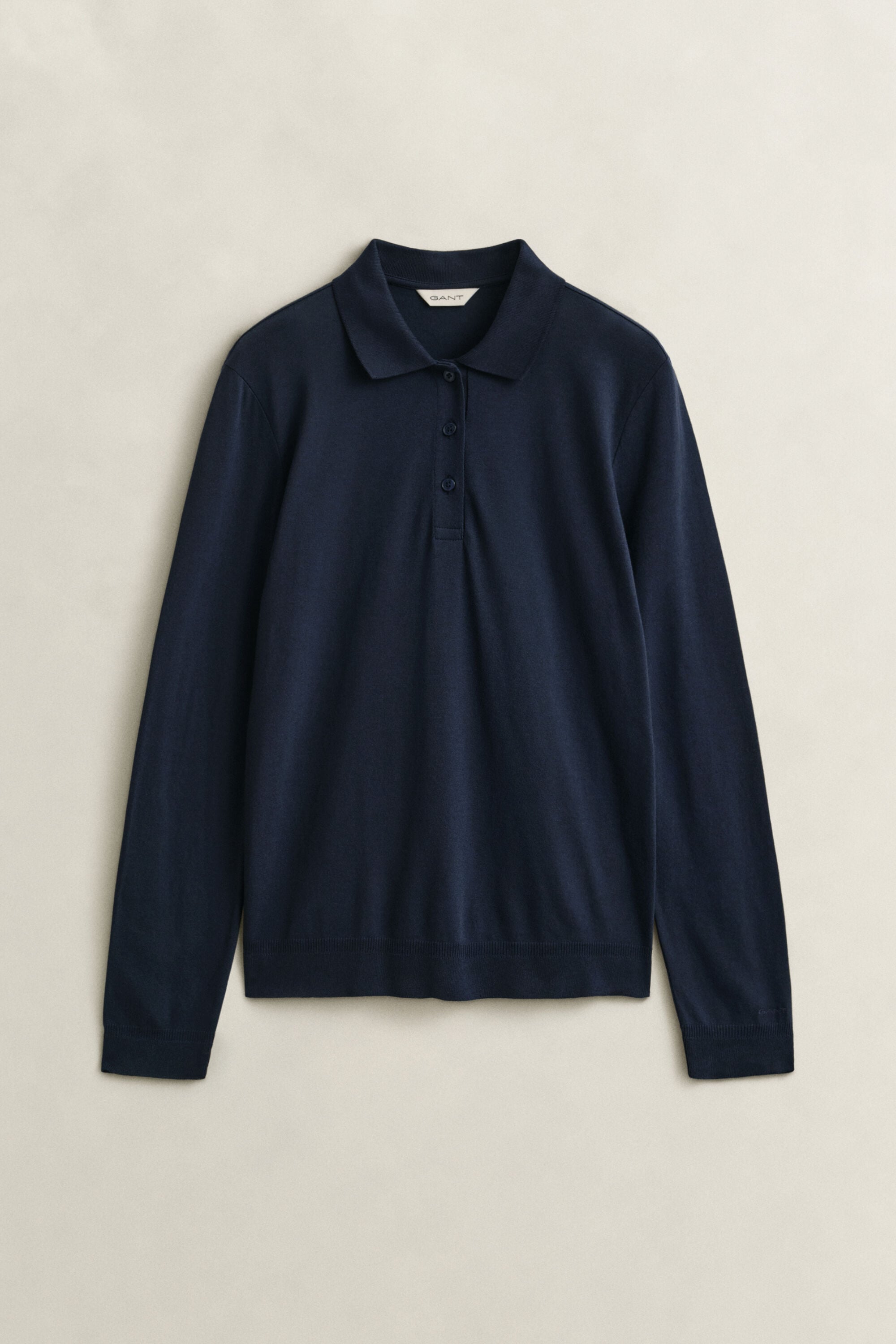 Seamless Long Sleeve Polo Top