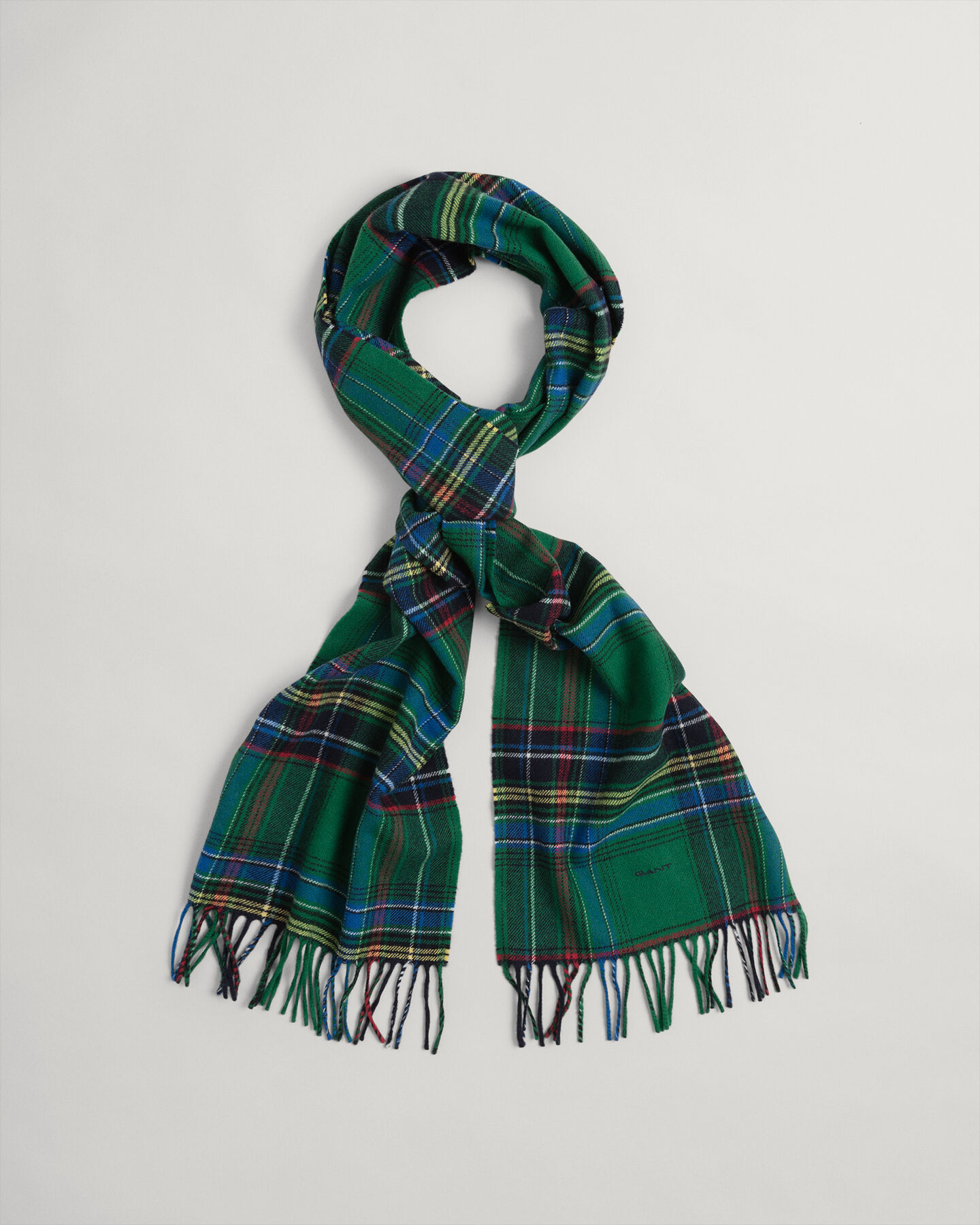 Multicolor Check Wool Scarf