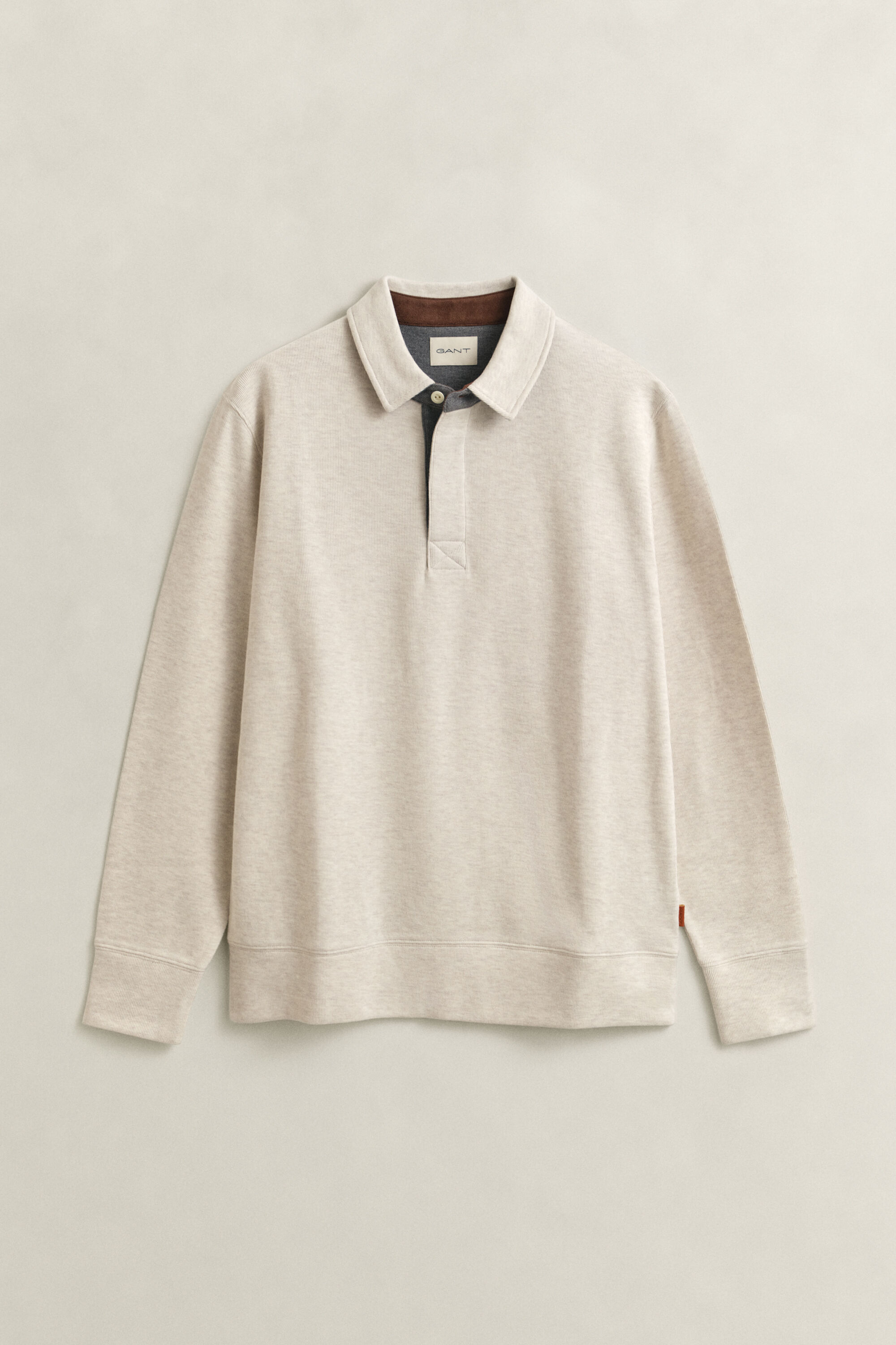 Light Sacker Rib Polo Sweatshirt