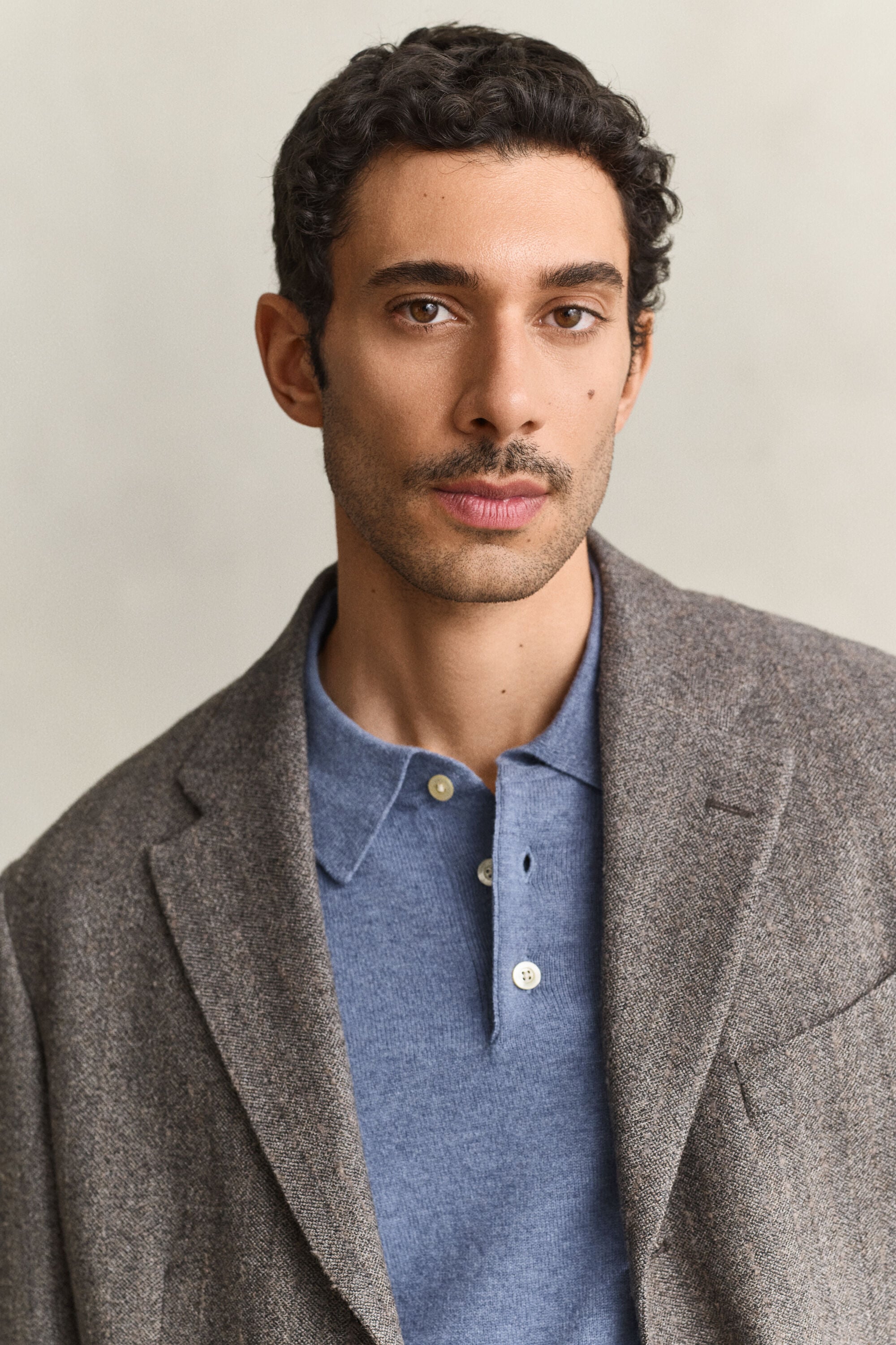 Pinstriped Suit Jacket
