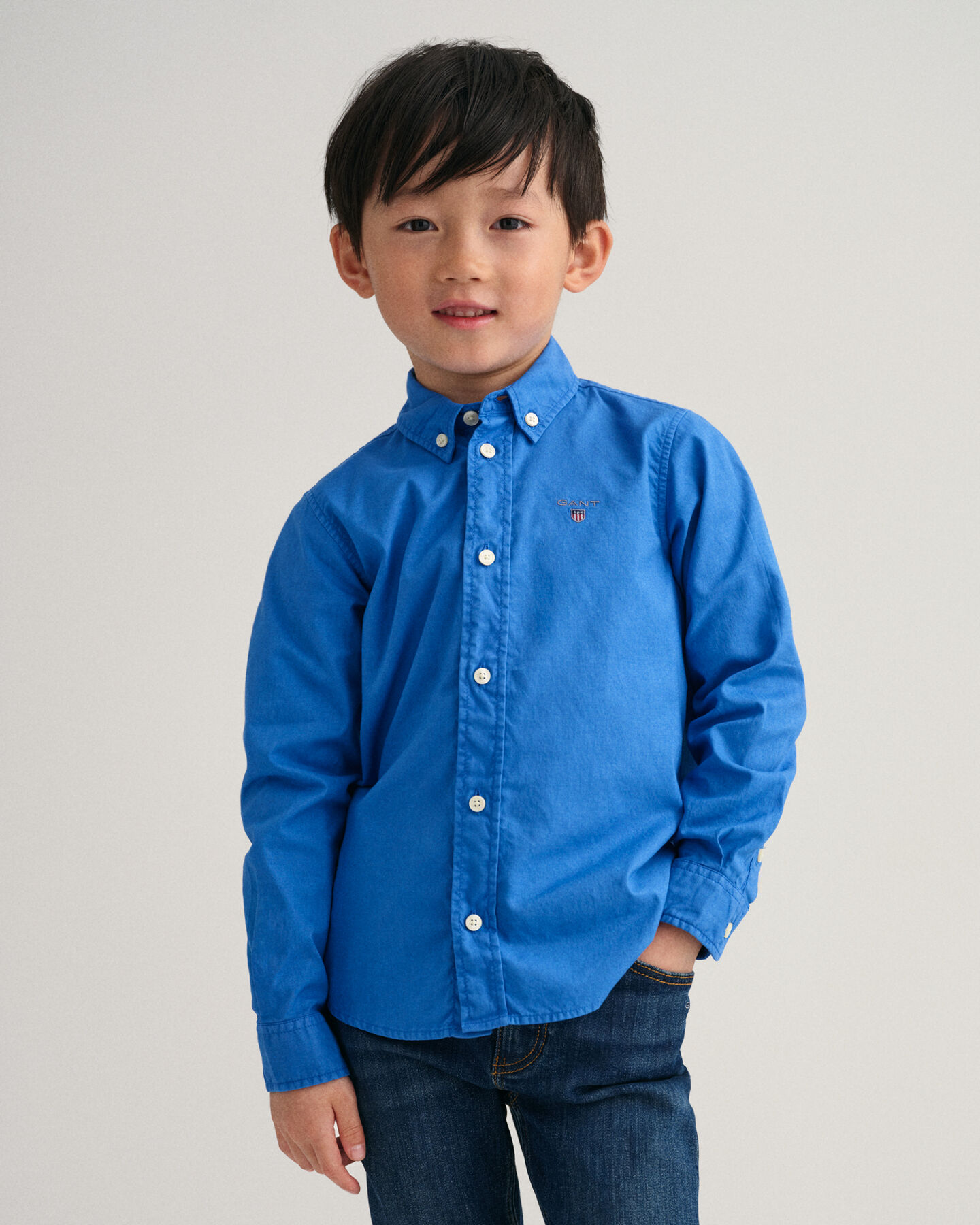 Boys Cotton Twill Shirt
