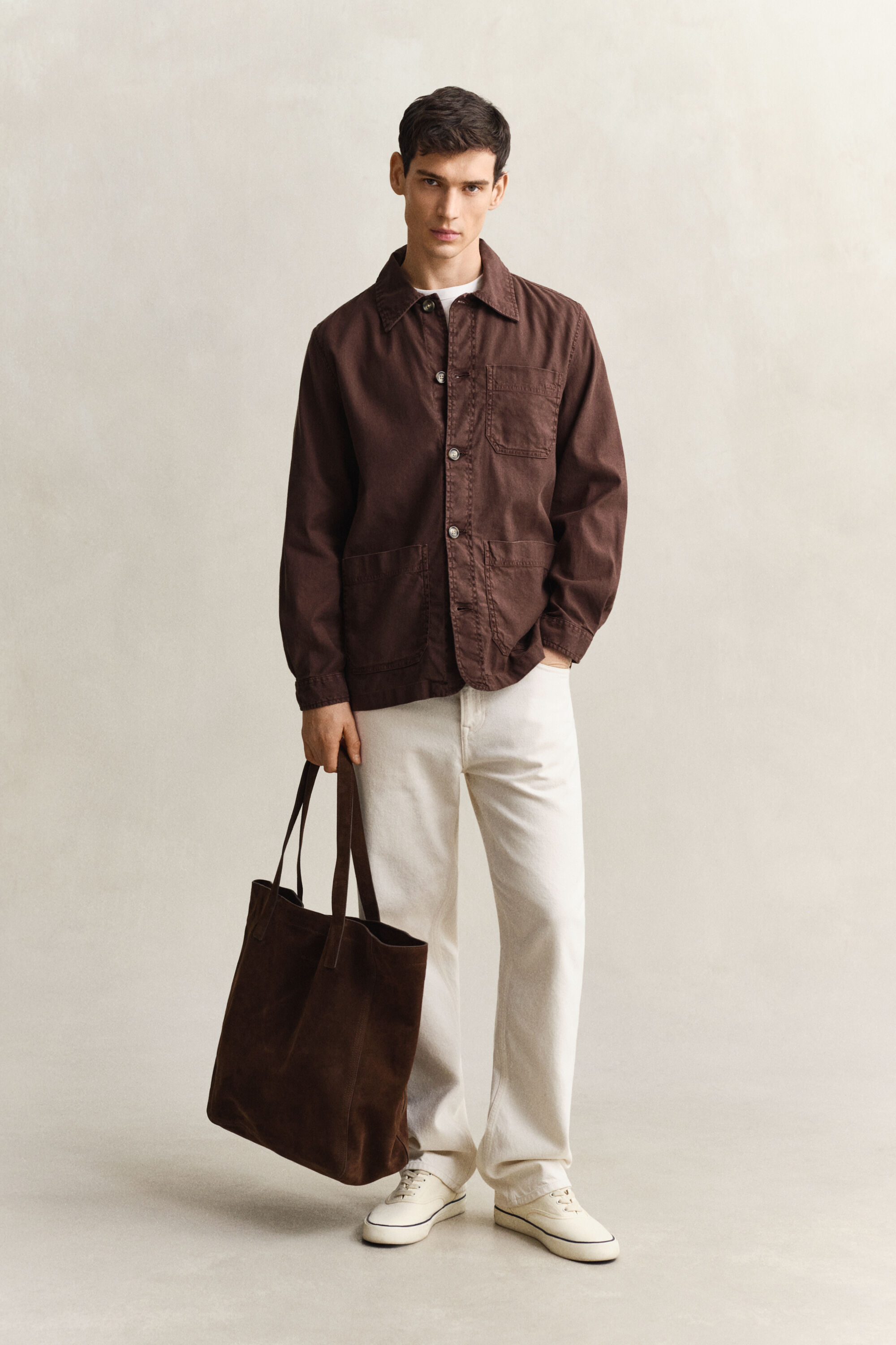 Linen Blend Overshirt
