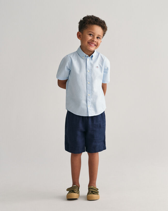 Kids Oxford Short Sleeve Shirt