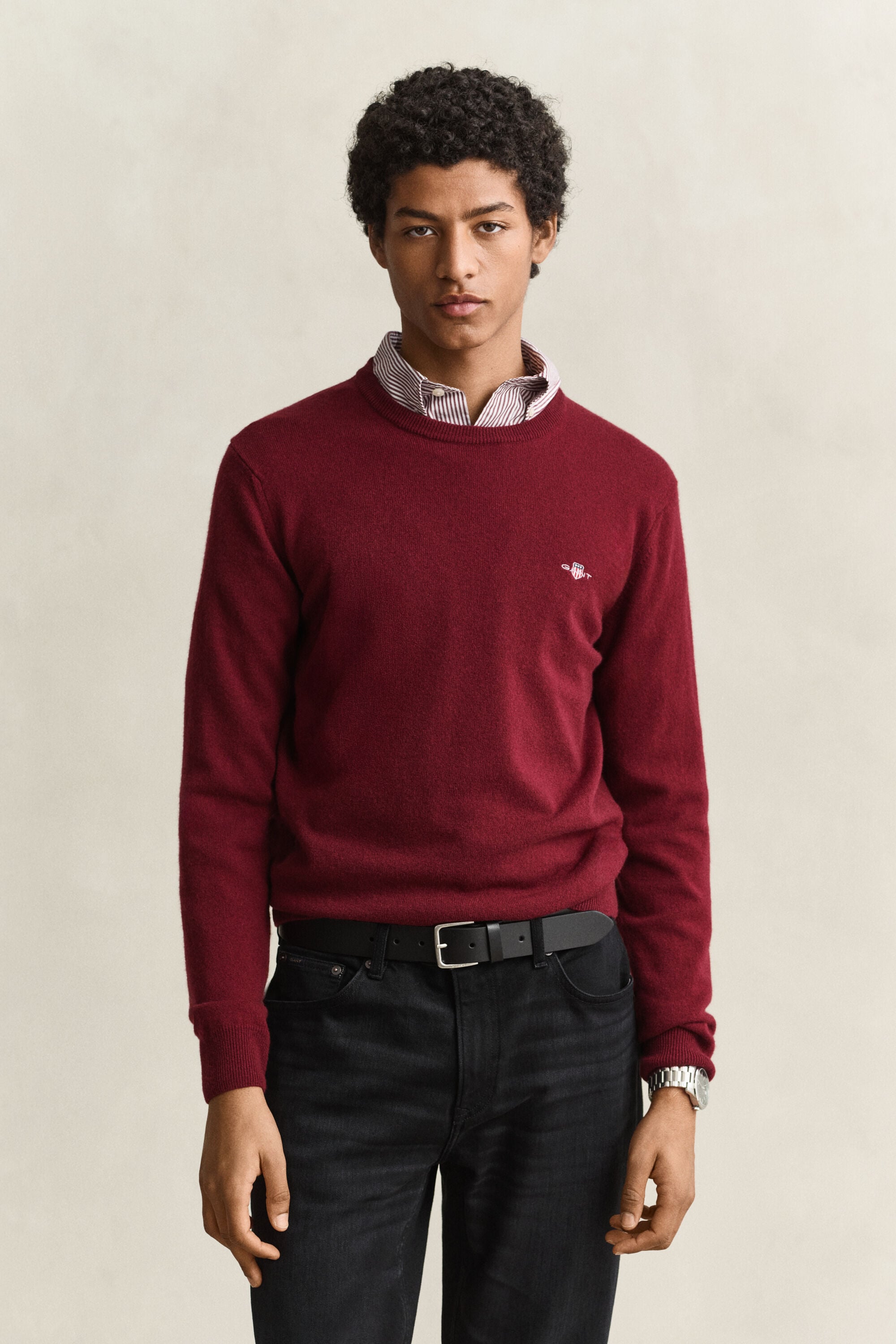 Lambswool Crew Neck Sweater
