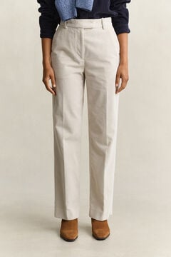 Tailored Corduroy Pants — CLAY BEIGE 4