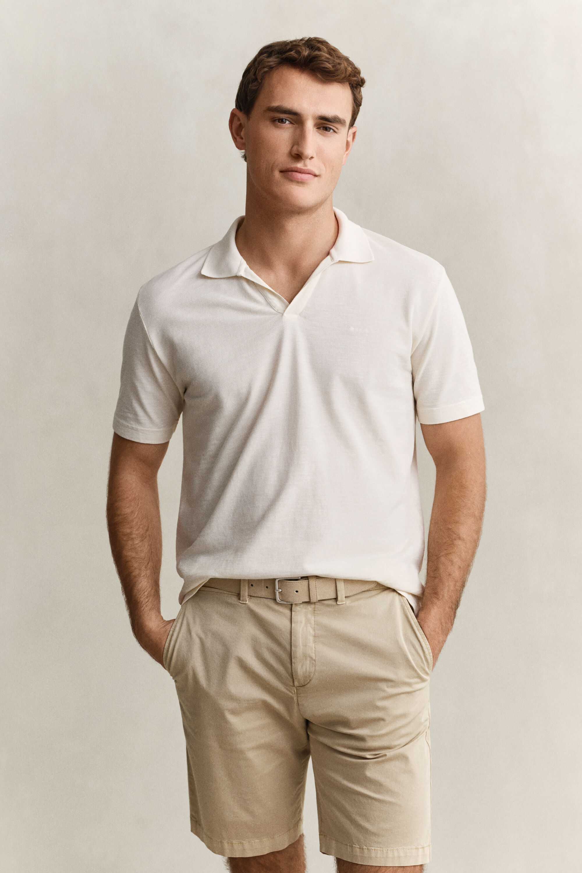 Washed Polo Shirt