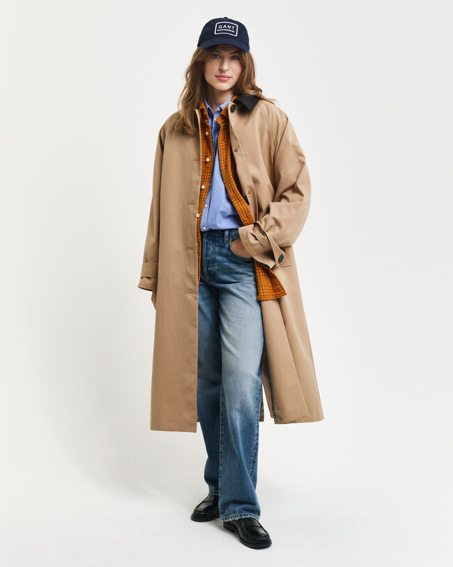 Relaxed Fit Houndstooth Shirt