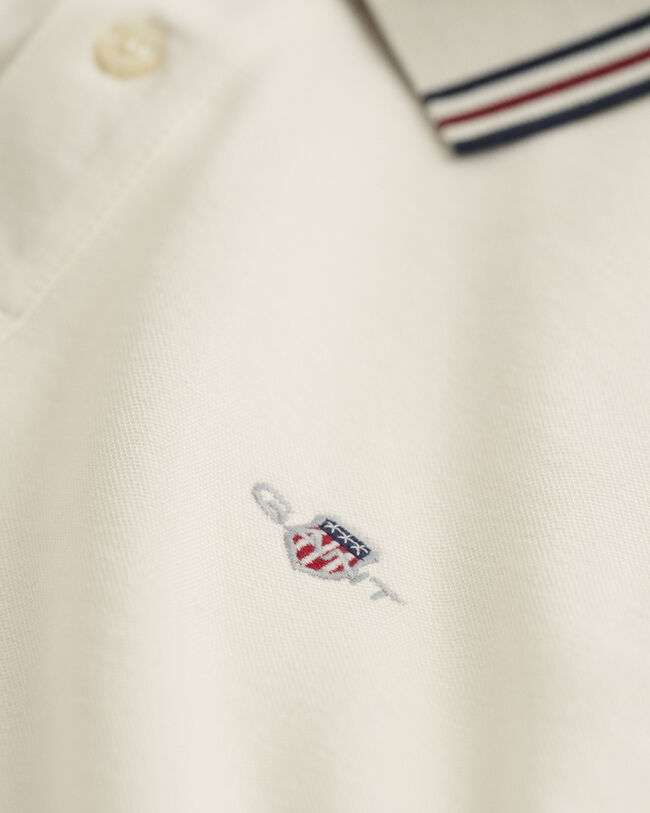 Tipped Collar Polo Shirt