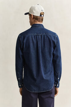 Denim Shirt — DARK BLUE WORN IN 2