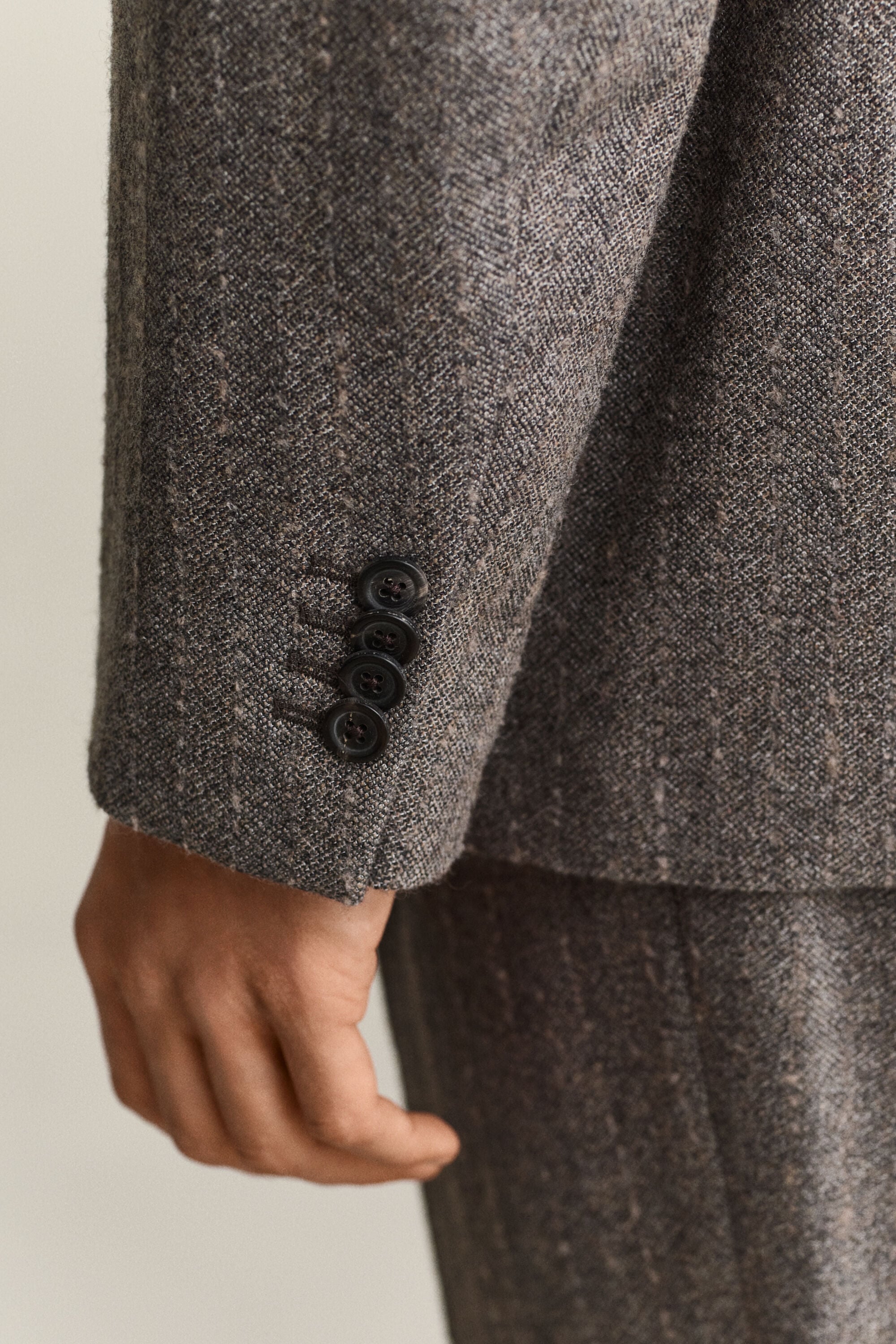 Pinstriped Suit Jacket