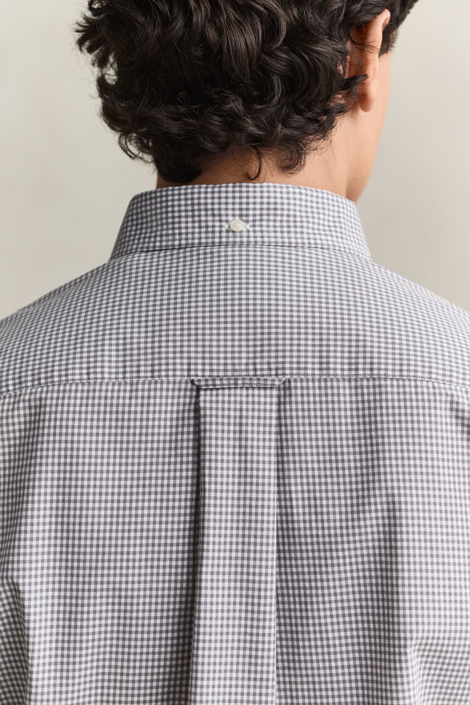 Gingham Classic Poplin Shirt