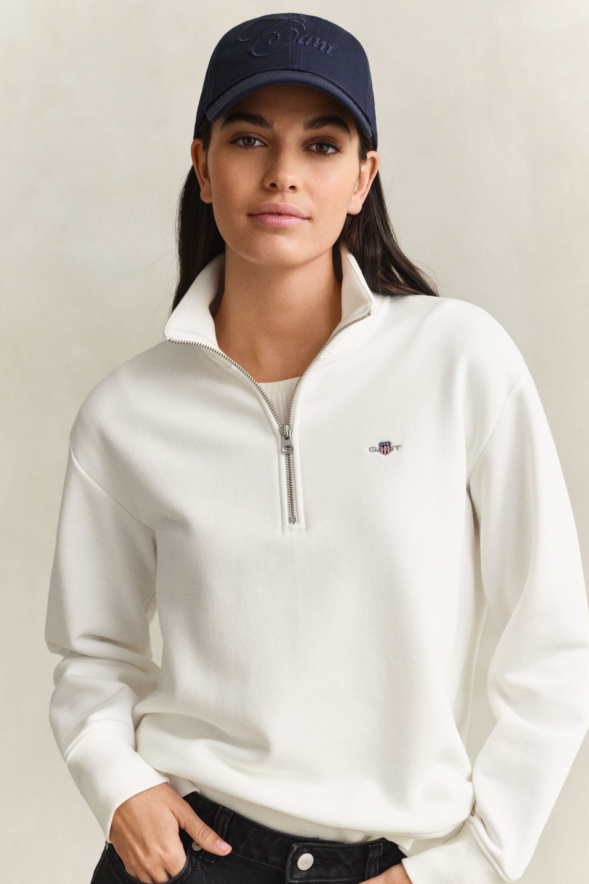 Shield Half Zip Sweatshirt