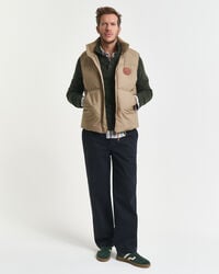 Wool Blend Nepps Half-Buttoned Sweater