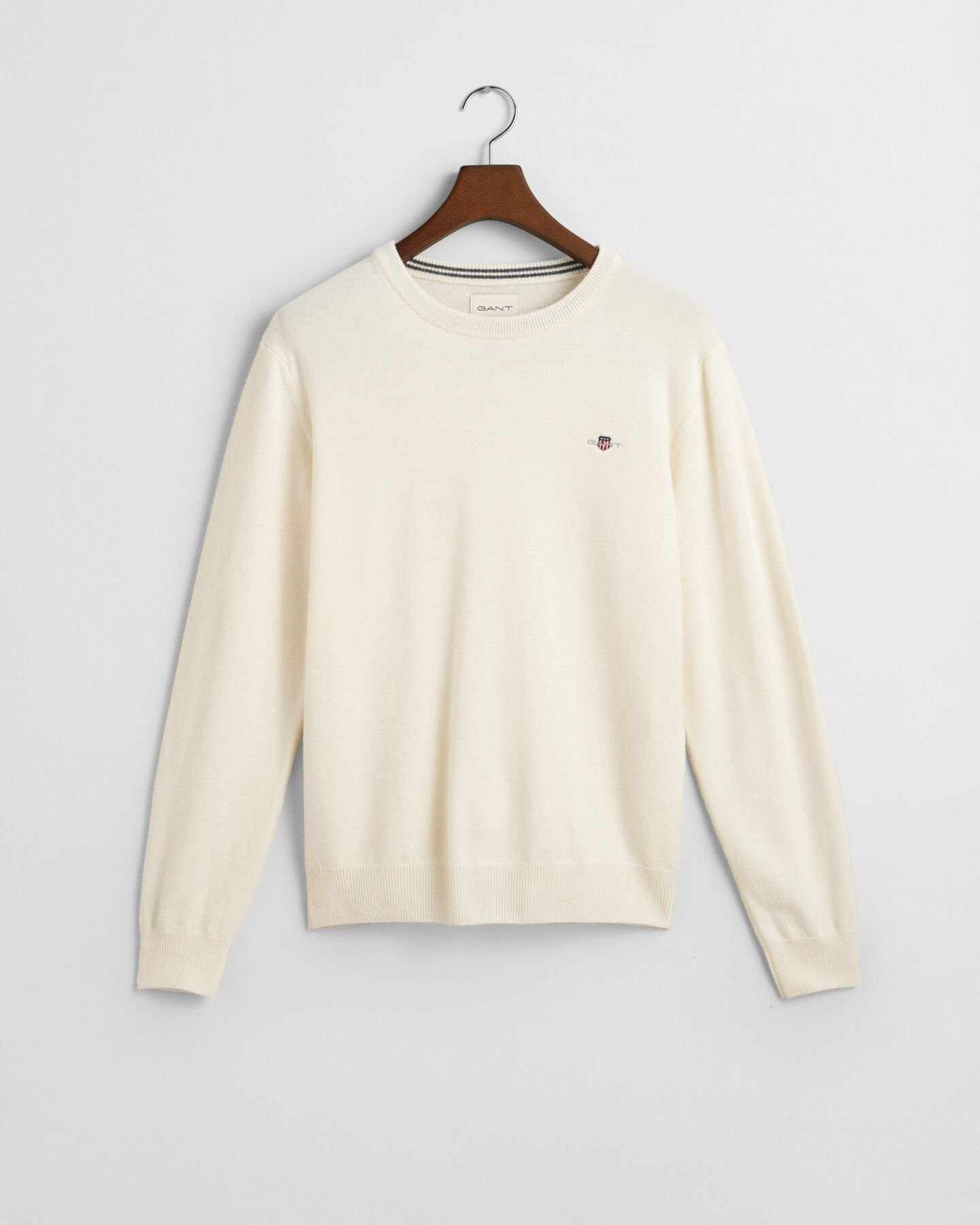 Superfine Lambswool Crew Neck Sweater