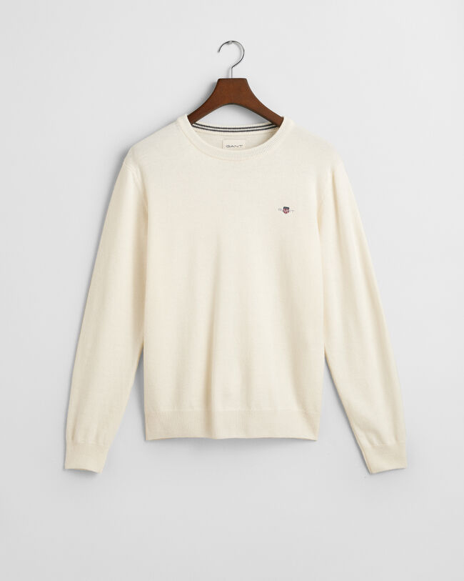 Superfine Lambswool Crew Neck Sweater