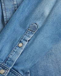 GANT x Wrangler Relaxed Fit Denim Western Shirt