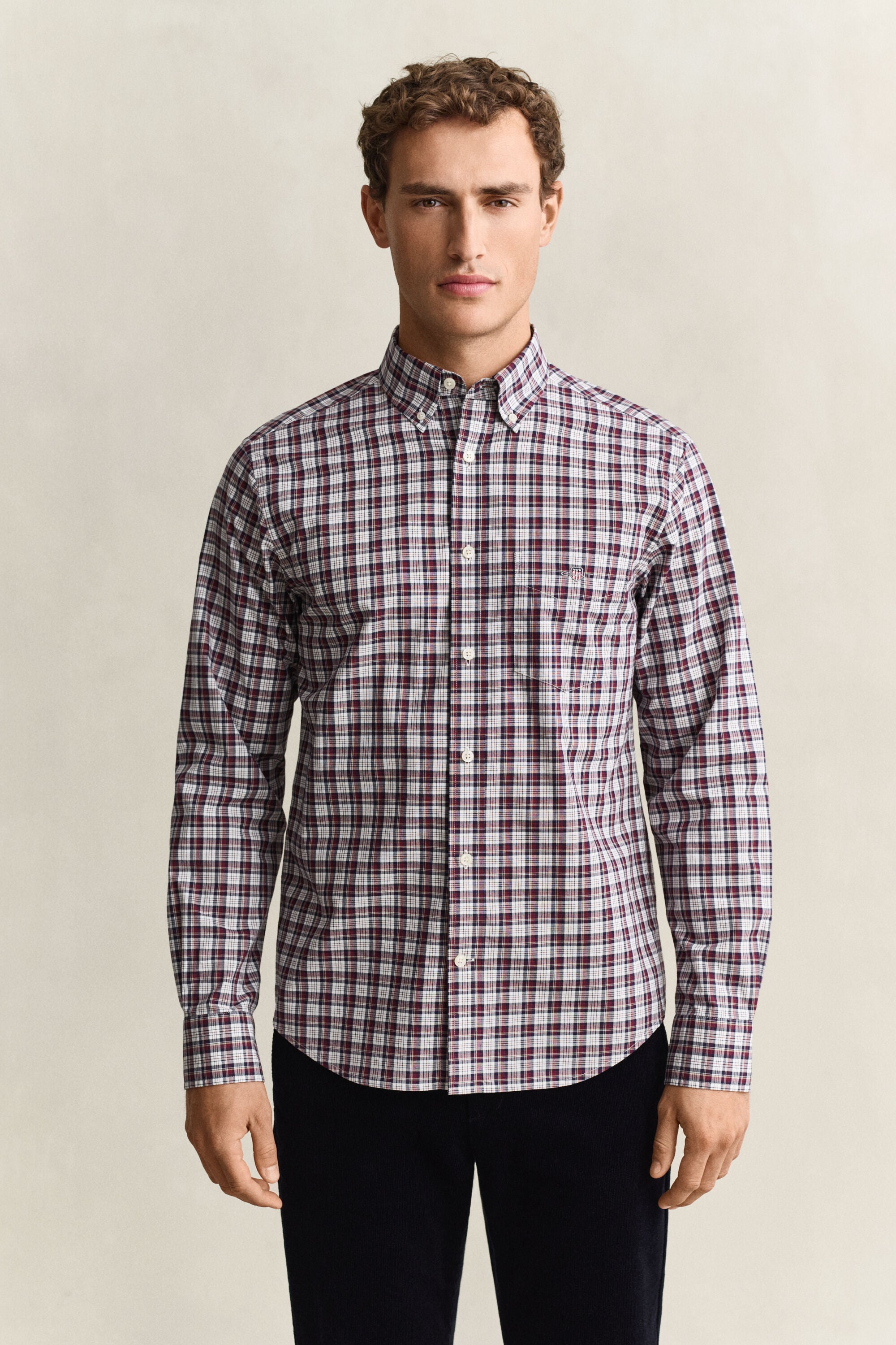 Checked Poplin Shirt