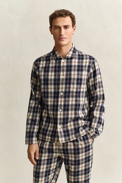 Checked Pajama Set — EVENING BLUE 5