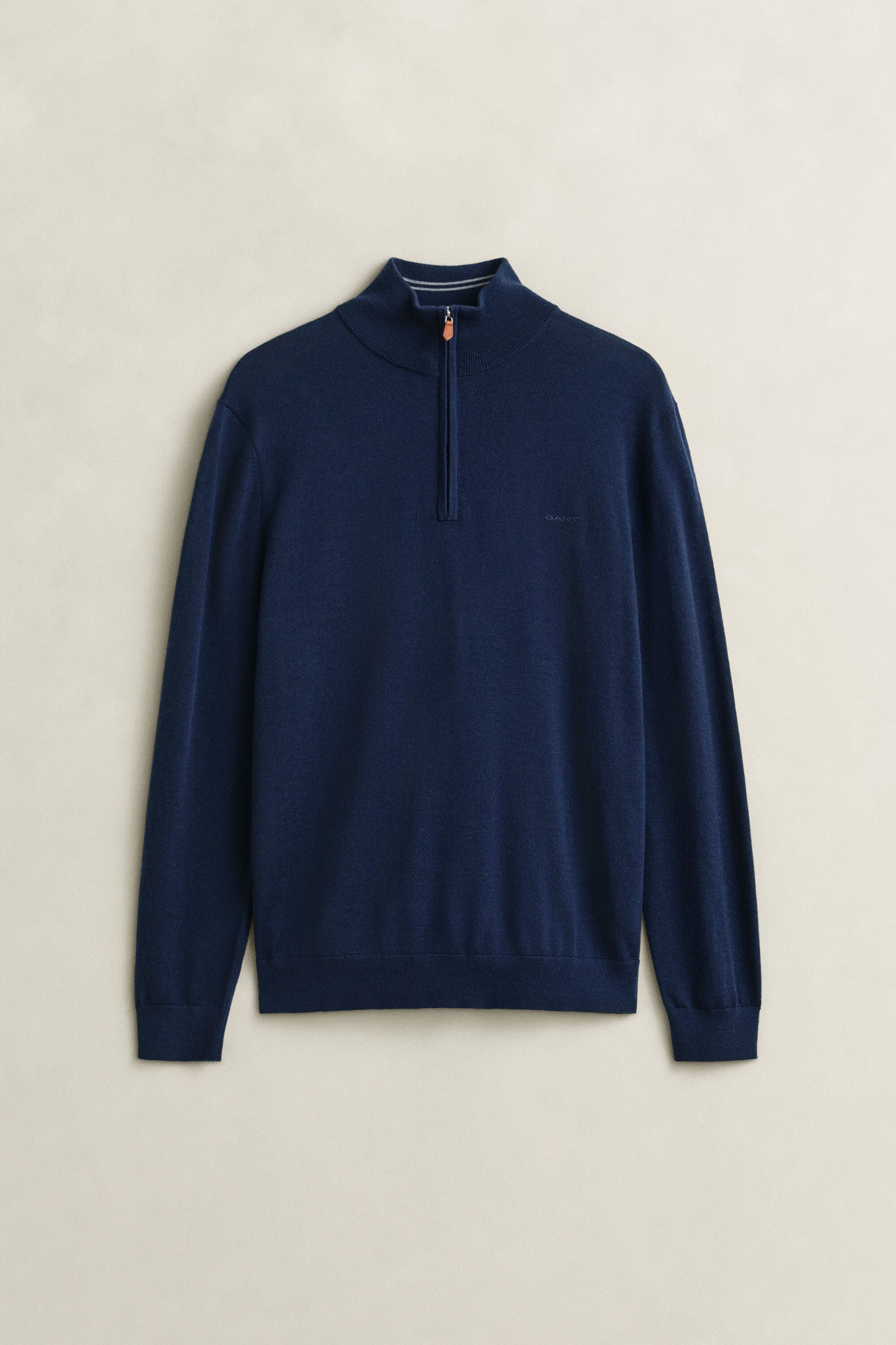 Merino Wool Half-Zip Sweater — MARINE