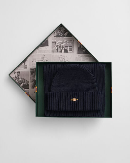 Shield Beanie & Scarf Gift Set