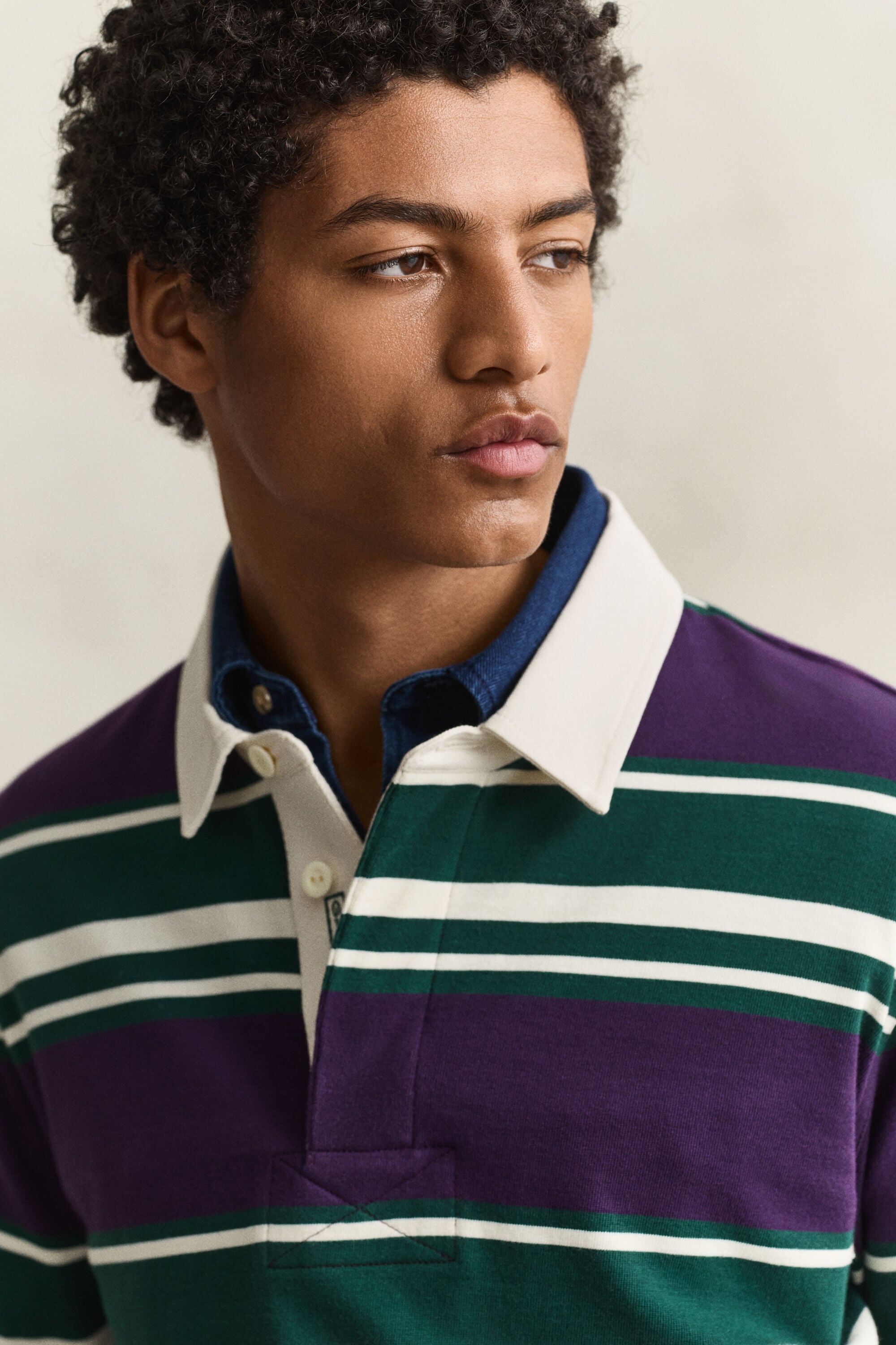 Striped Heavy Rugger