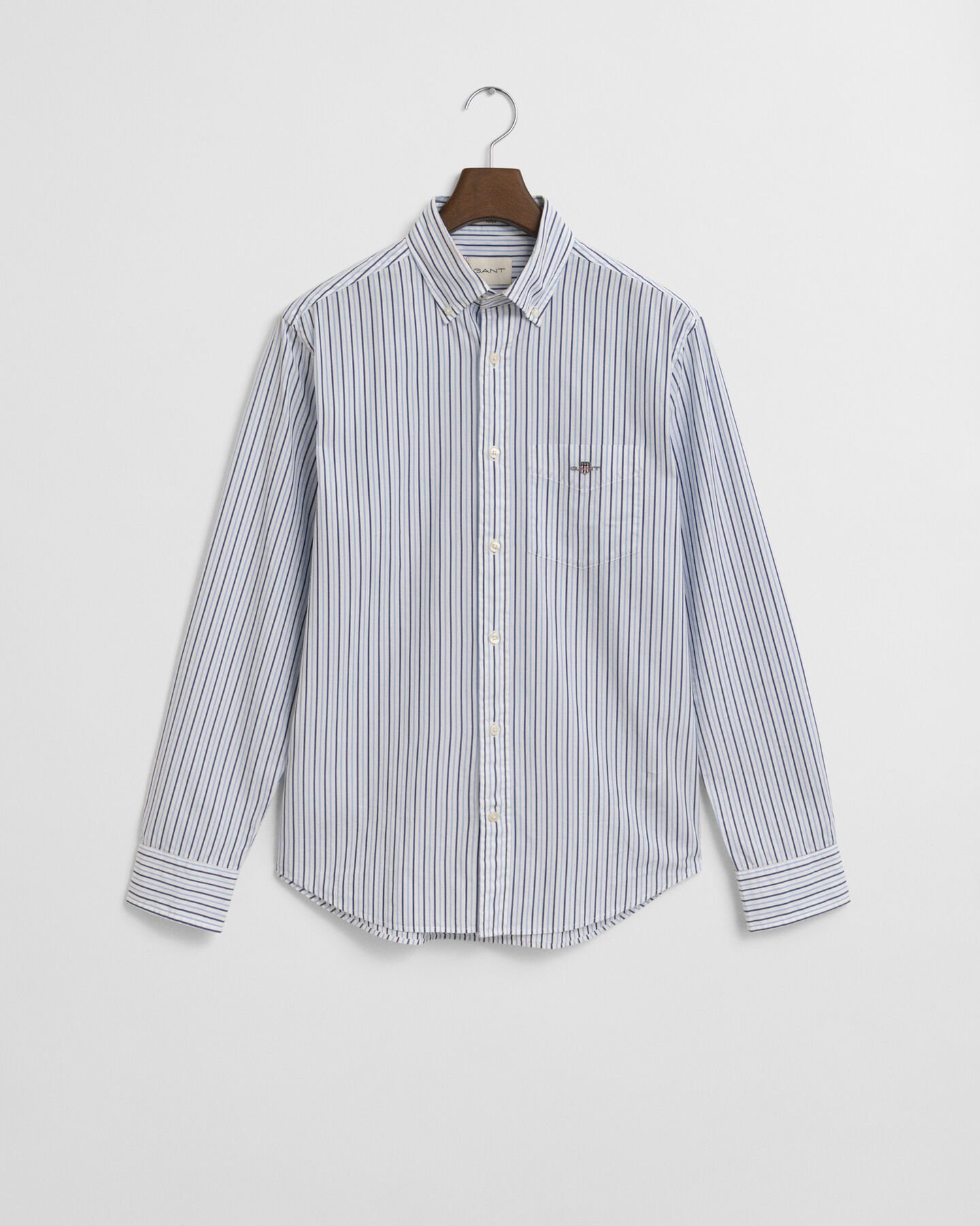 Regular Fit Striped Classic Poplin Shirt