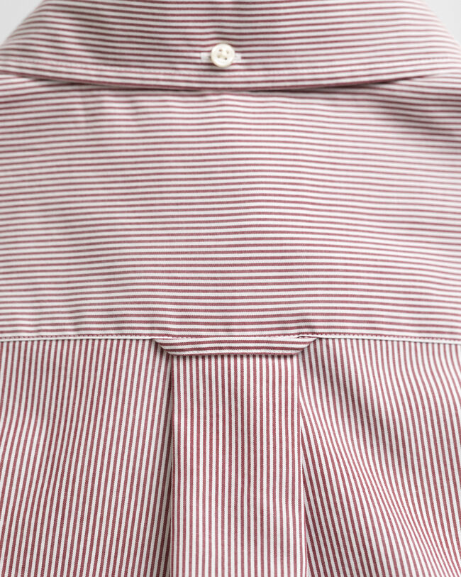Regular Fit Classic Banker Stripe Poplin Shirt