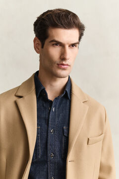 Wool Coat — LIGHT TAUPE 5