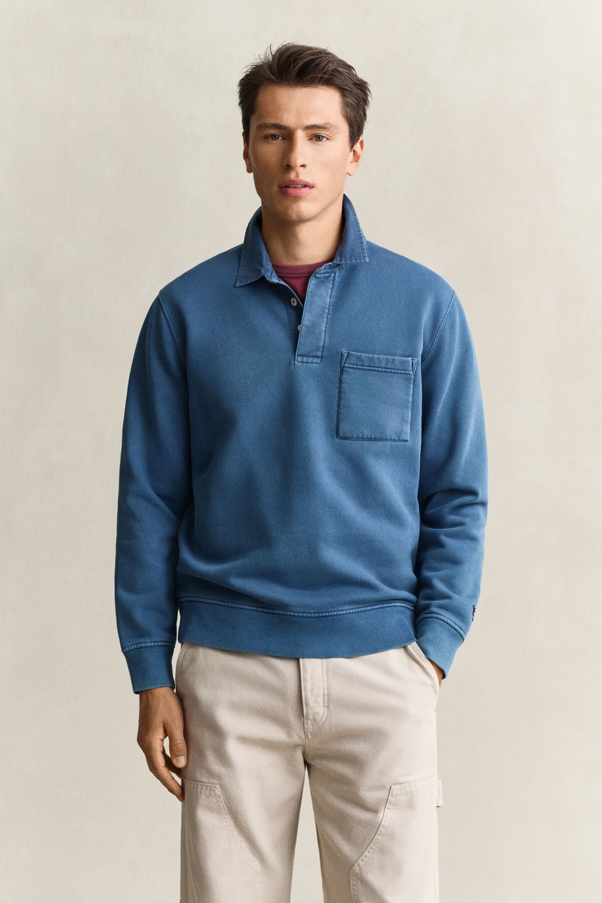 Sweatshirt Rugger — VINTAGE BLUE
