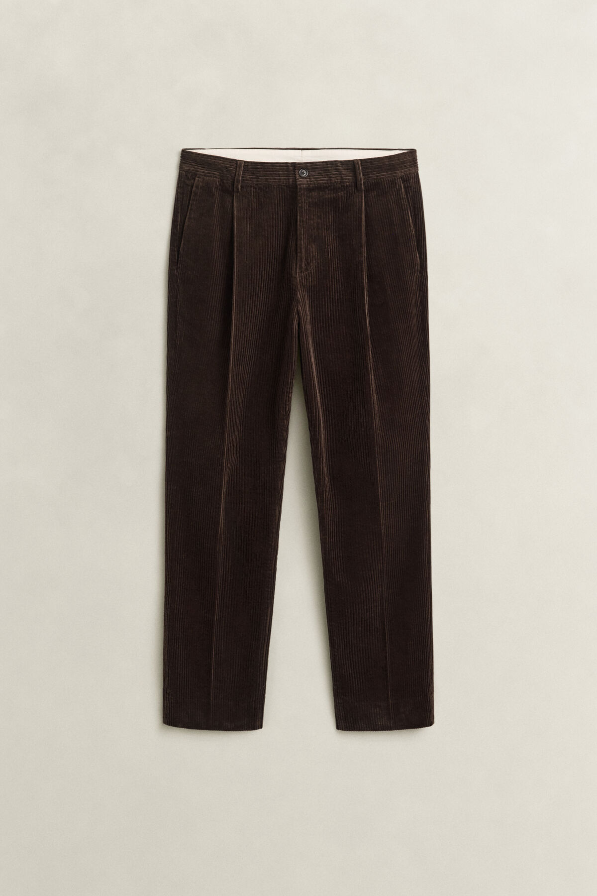 Corduroy Suit Pants — BLACK BROWN