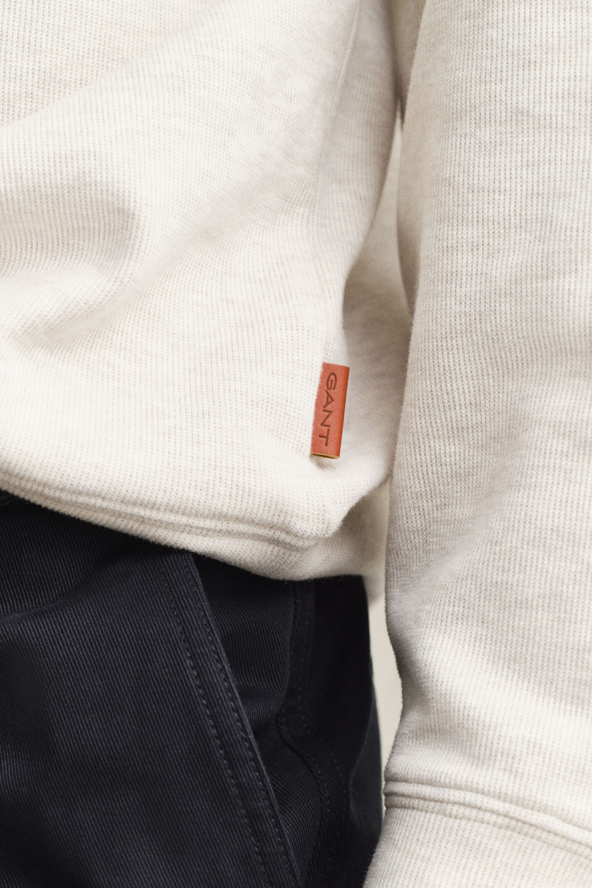 Light Sacker Rib Polo Sweatshirt
