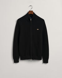 Textured Cotton Cardigan