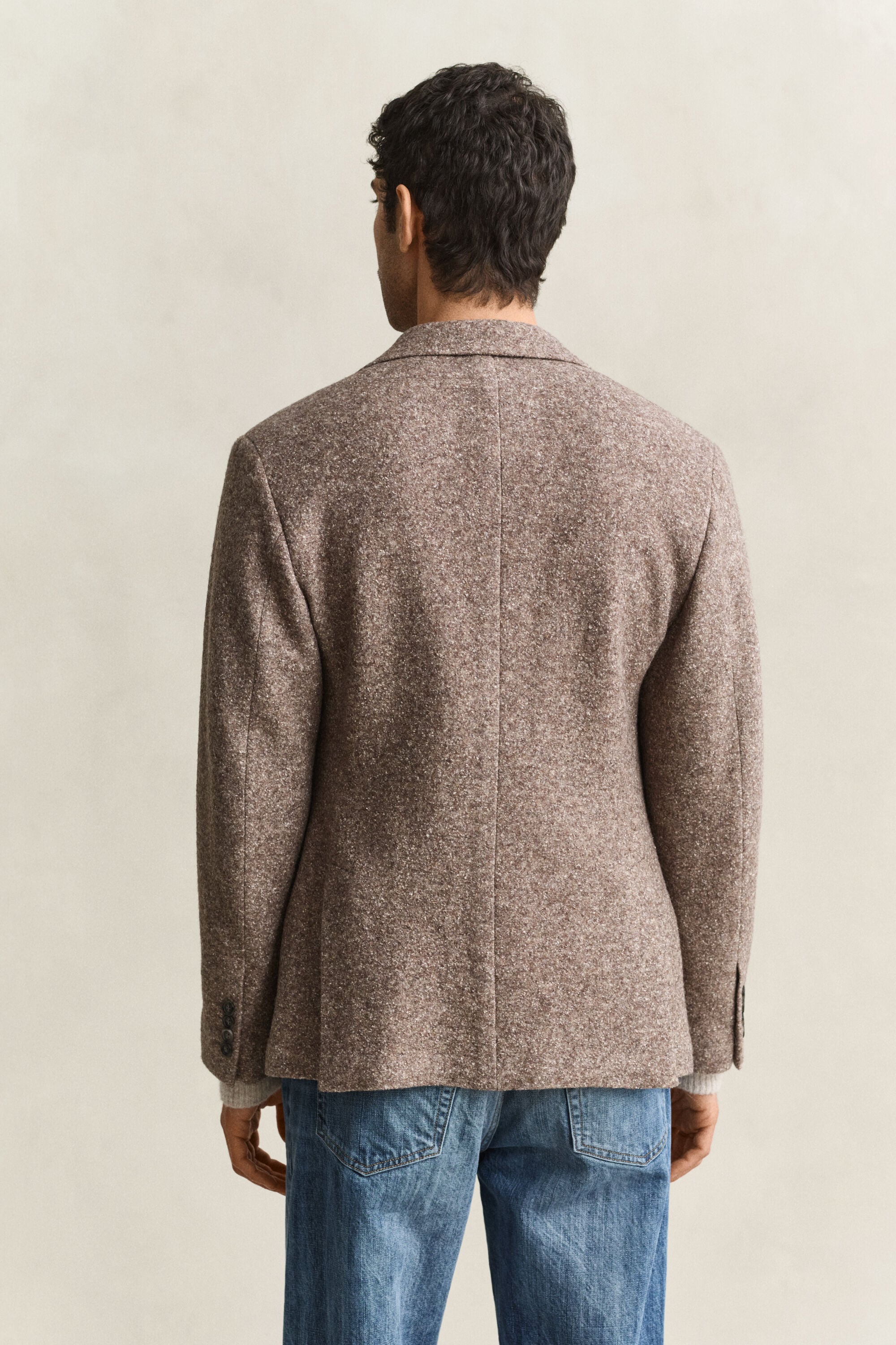 Wool Silk Jersey Blazer