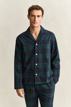 Checked Pajama Set Gift Box — TARTAN GREEN 7