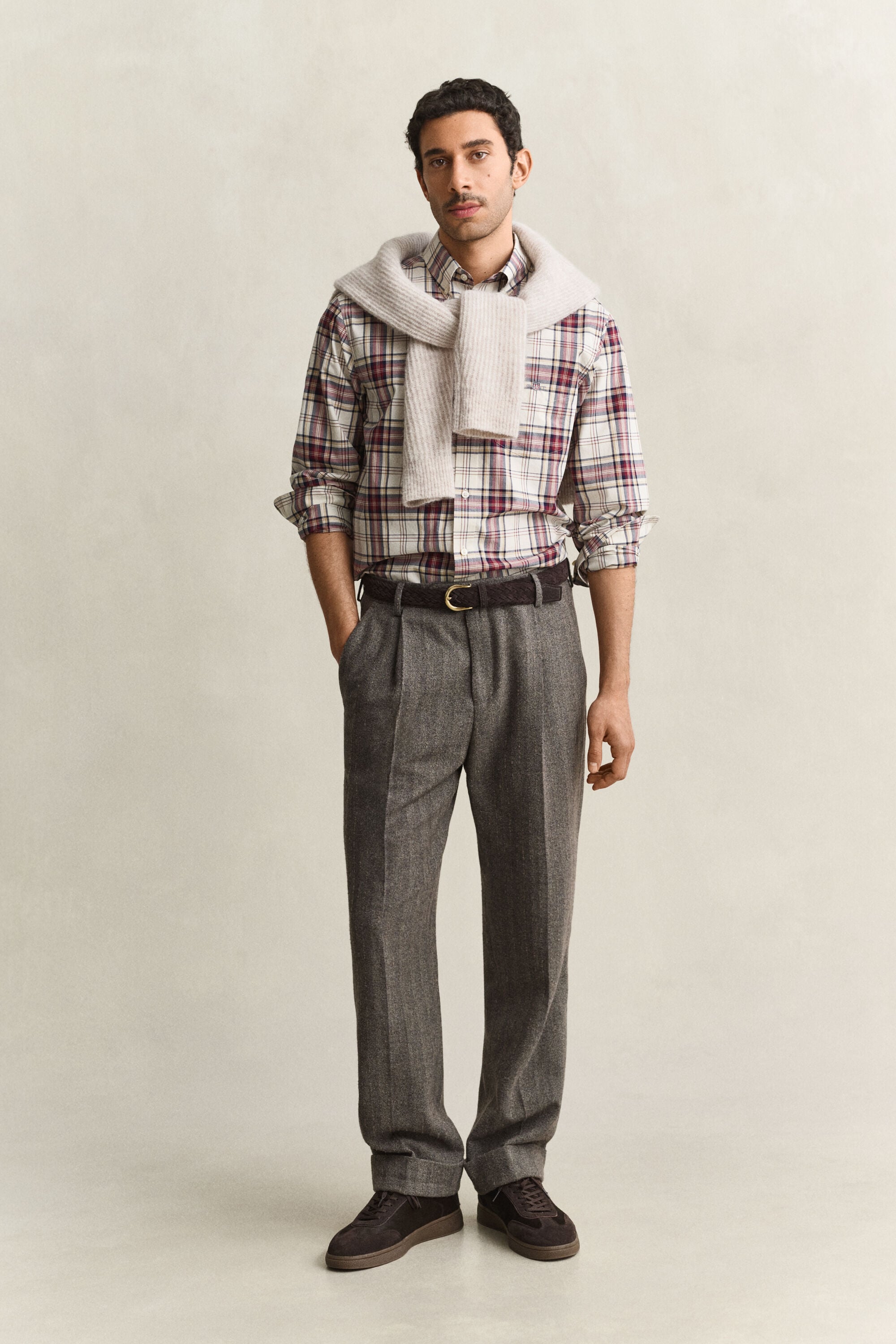 Checked Poplin Shirt