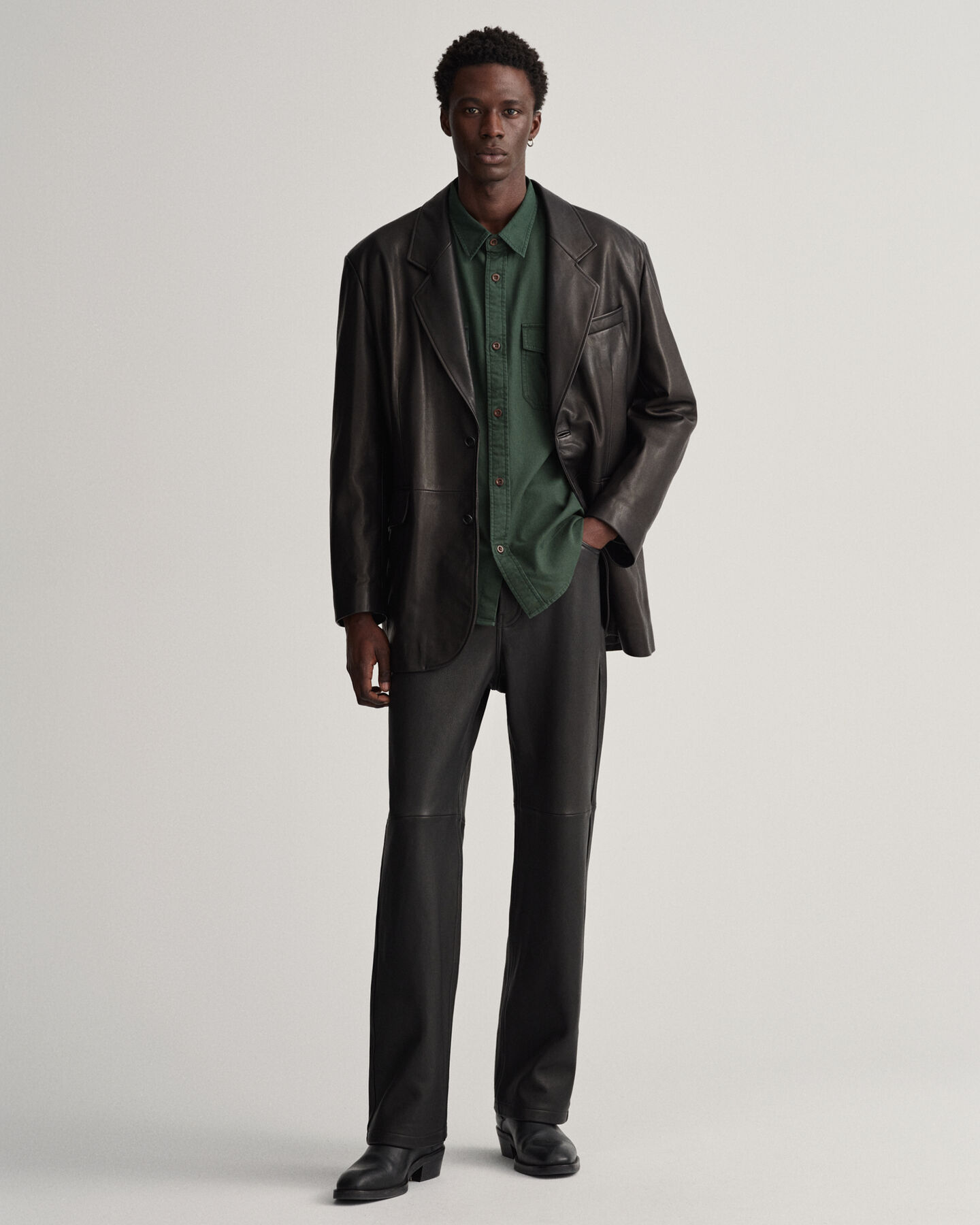 Relaxed Fit Twill Shirt