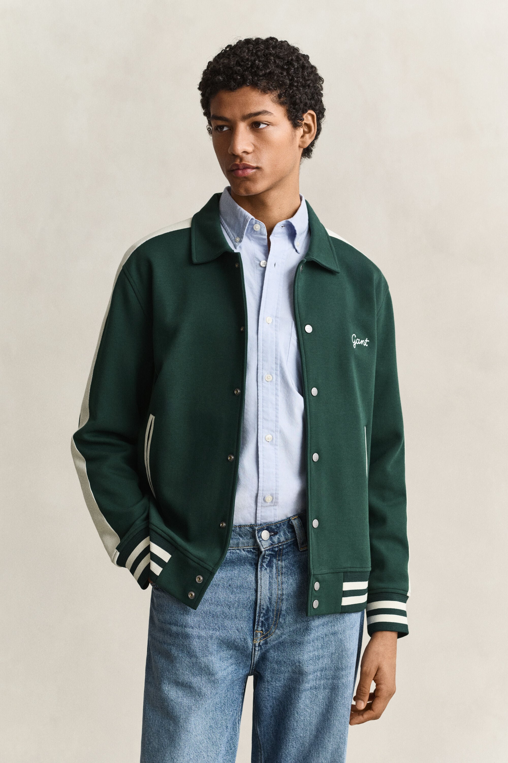 Interlock Buttoned Jacket