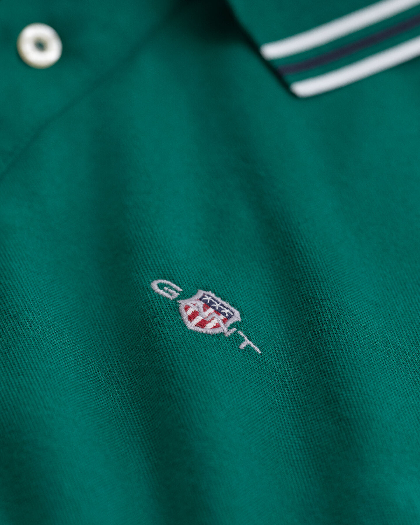 Tipped Collar Polo Shirt