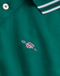 Tipped Collar Polo Shirt