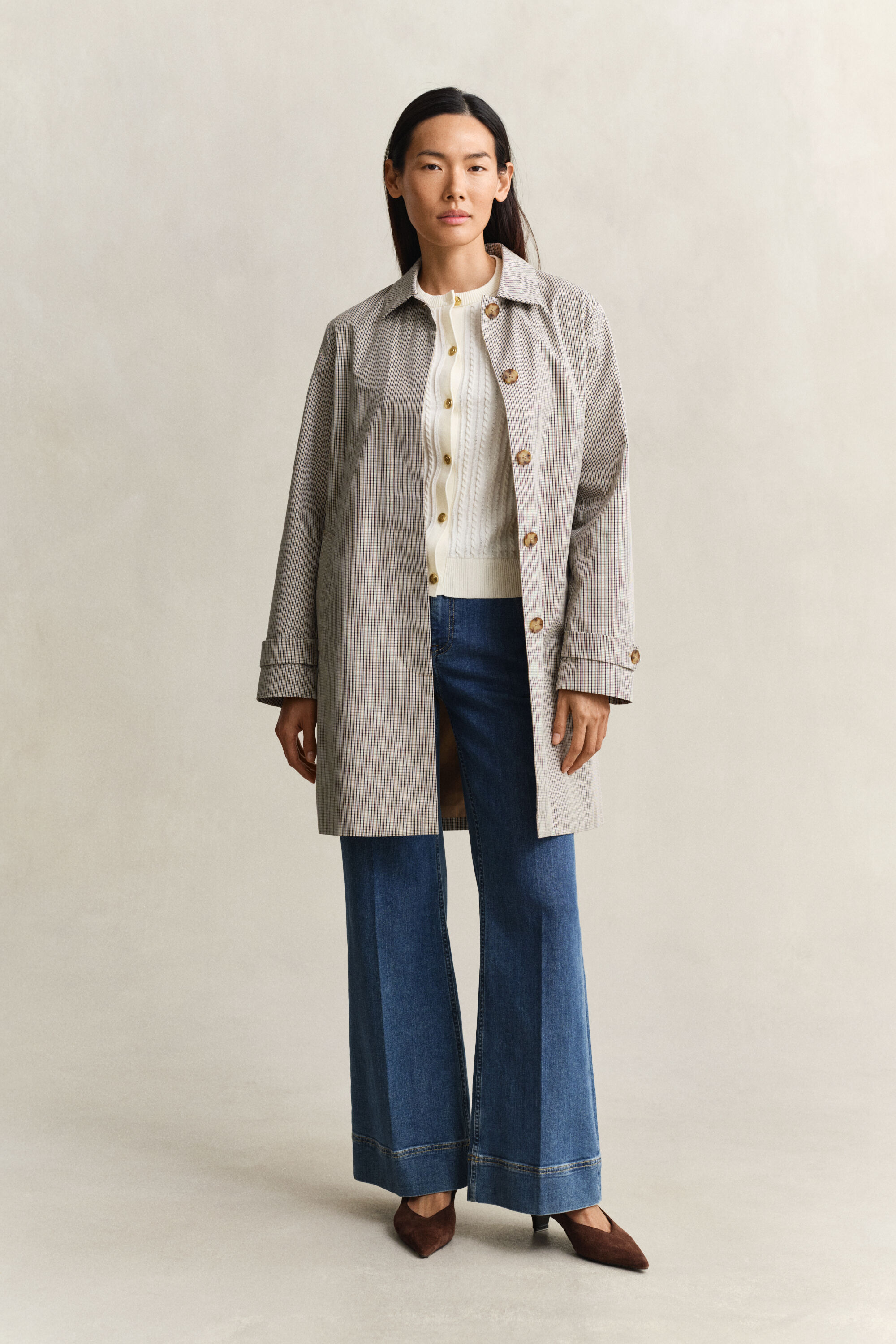 Nautical Flared Jeans