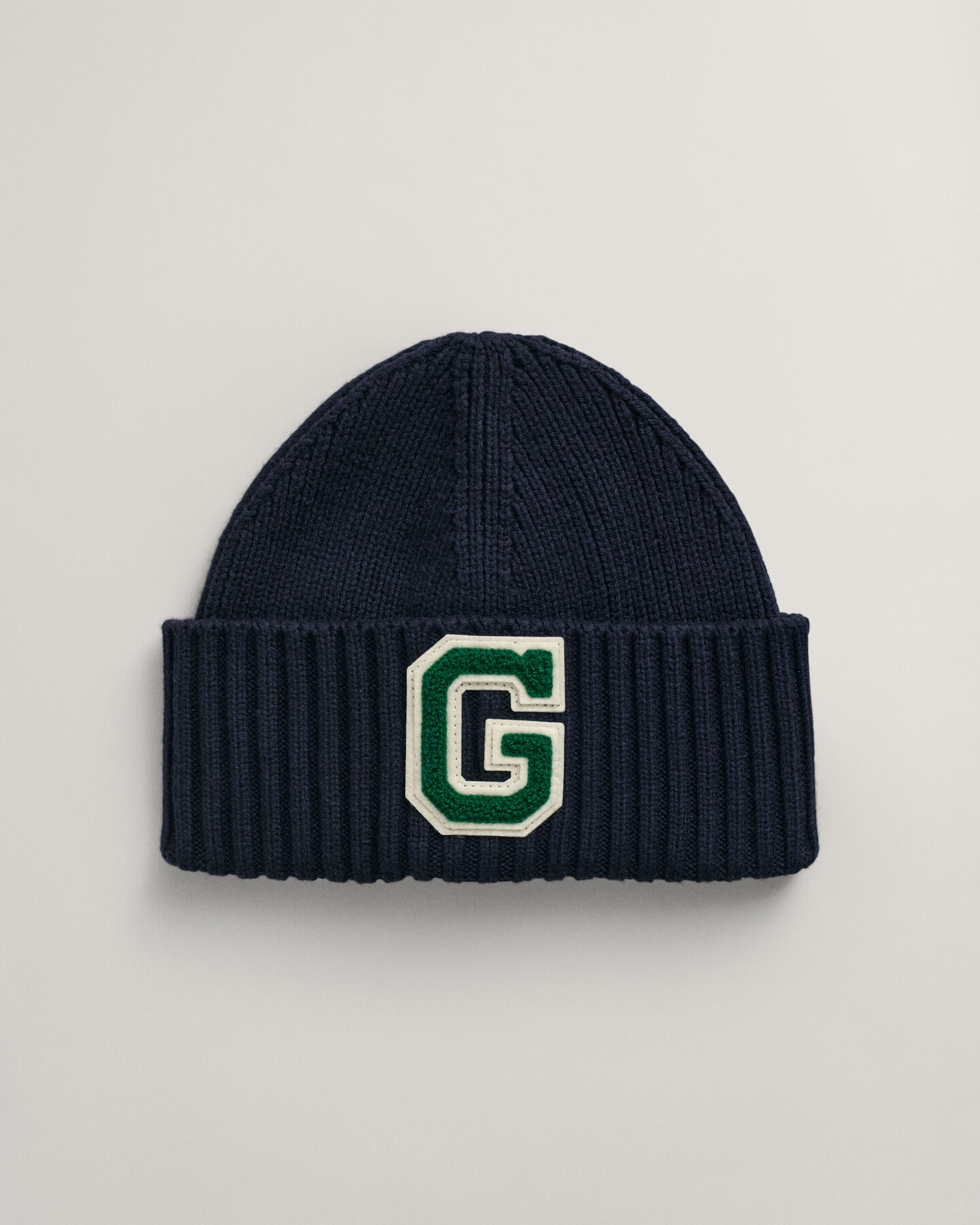 Teens G Badge Ribbed Knit Beanie