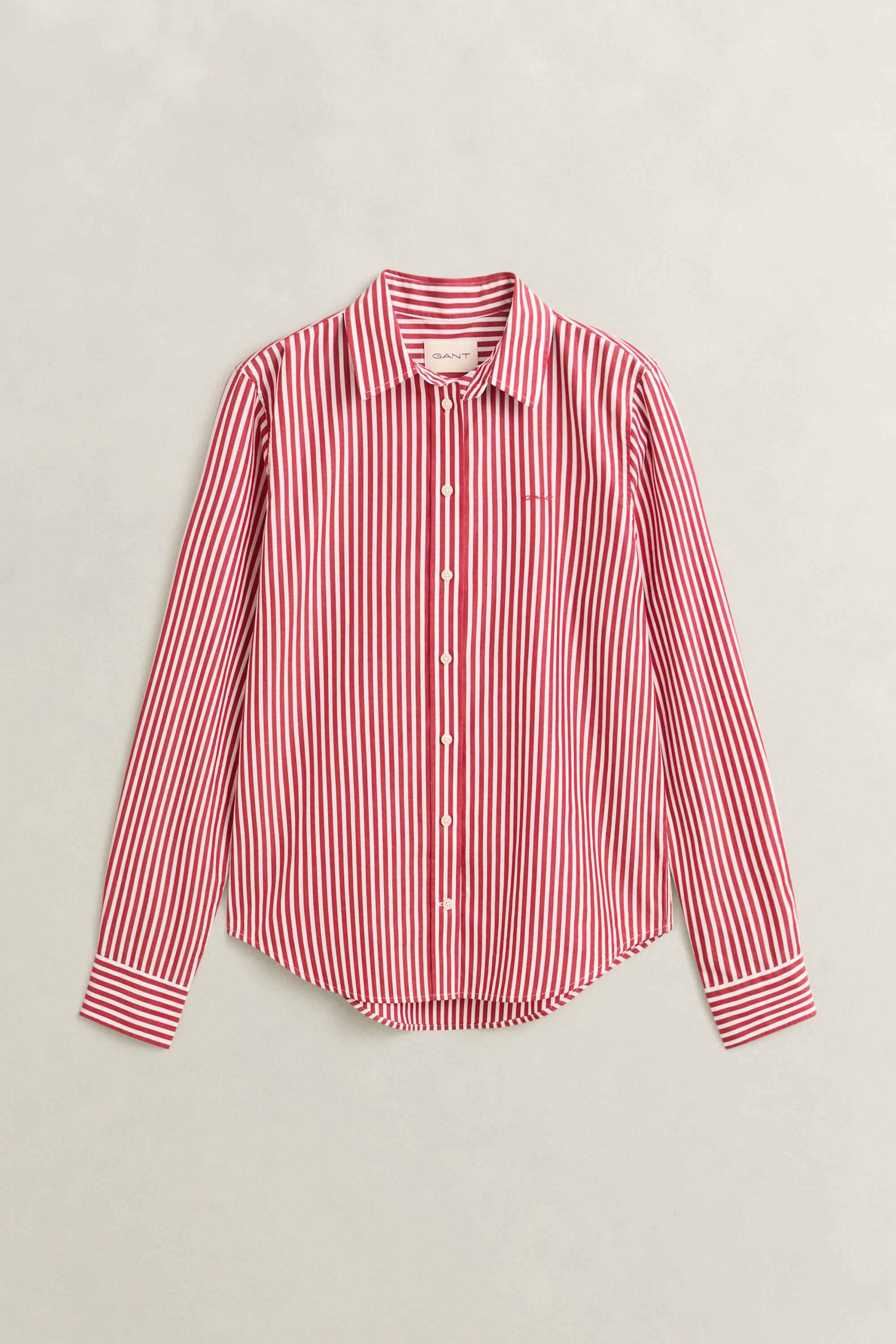 Classic Regular Striped Poplin Shirt