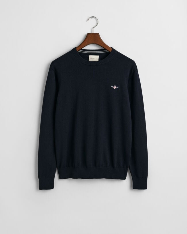 Classic Cotton Crew Neck Sweater